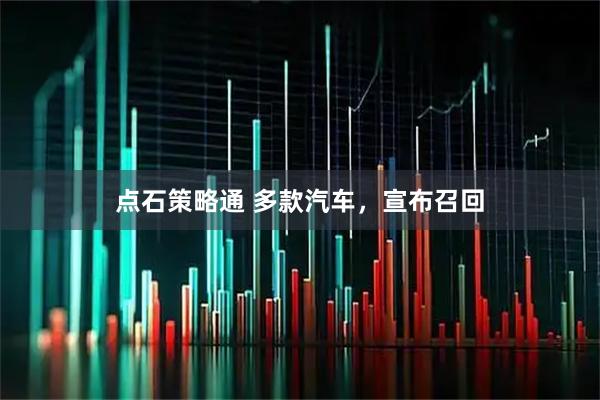 点石策略通 多款汽车，宣布召回