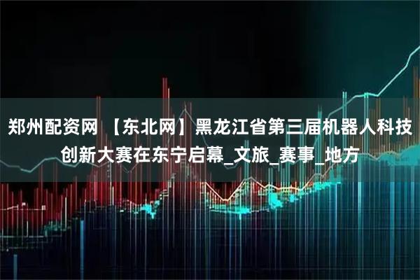 郑州配资网 【东北网】黑龙江省第三届机器人科技创新大赛在东宁启幕_文旅_赛事_地方