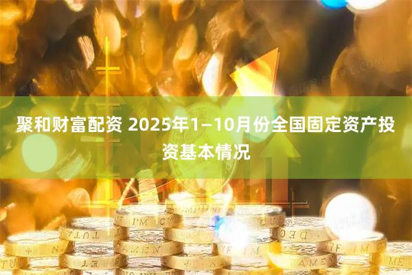 聚和财富配资 2025年1—10月份全国固定资产投资基本情况